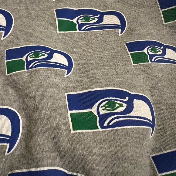 SEAHAWKS NFL Baby One Piece Set - Gray and Blue - Picture 2 of 5